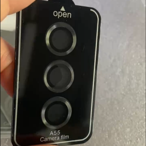 for Samsung A55 camera lens protector, precise layout, easy installation