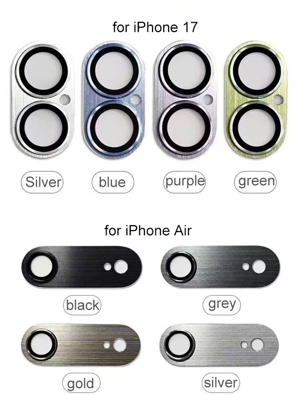 CD amor camera lens protector for iPhone 17. iPhone Air