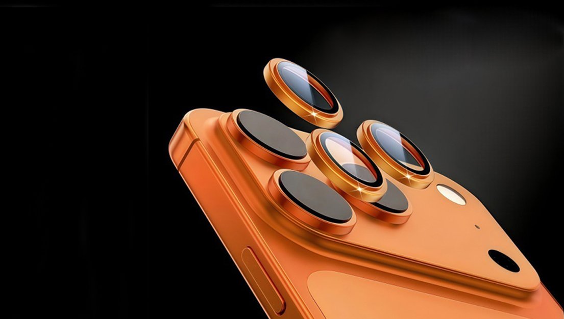 Full camera lens protector for iPhone 17 series