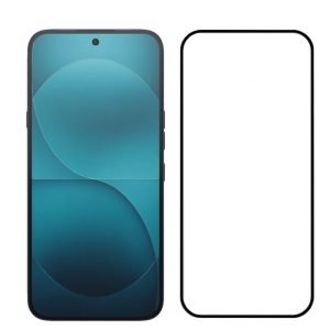 para Nothing Phone (4a) Pro protetor de tela de vidro temperado preto com cola completa
