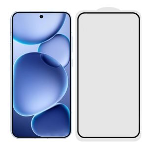 Protector de pantalla de vidrio templado con pegamento completo PO Find X8s