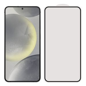 for Samsung S24+ full glue black tempered glass screen protector
