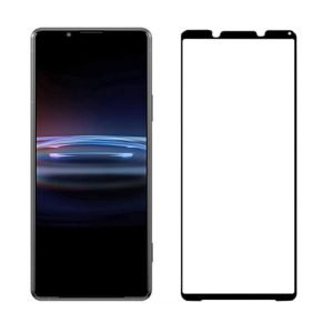 for Sony Xperia 1 V full glue tempered glass screen protector