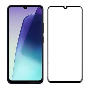 para Xiaomi Redmi 14C protetor de tela de vidro temperado com cola completa