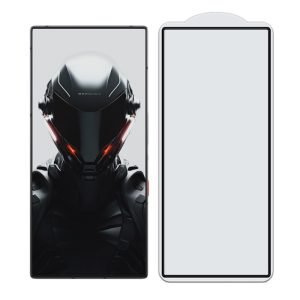 Para ZTE nubia RedMagic 9 Pro protetor de tela de vidro temperado com cola completa