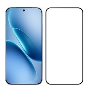 for vivo iQOO Z11 Turbo full glue black tempered glass screen protector
