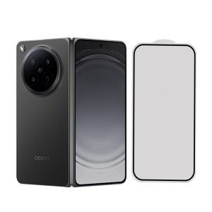for Oppo Find N6 full glue black tempered glass screen protector