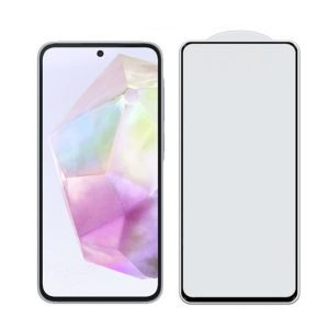 para protetor de tela de vidro temperado de privacidade Samsung A35