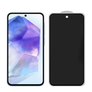for Samsung A55 privacy tempered glass screen protector