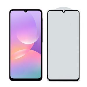 for Samsung M17e full glue black tempered glass screen protector
