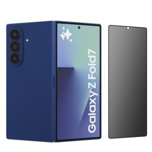 for Samsung Z Fold7 privacy tempered glass screen protector