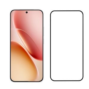 for vivo IQOO Z11 full glue black tempered glass screen protector