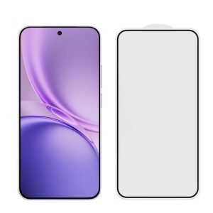 for vivo X300 FE full glue black tempered glass screen protector