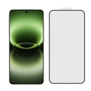 for vivo X300 ultra full glue black tempered glass screen protector