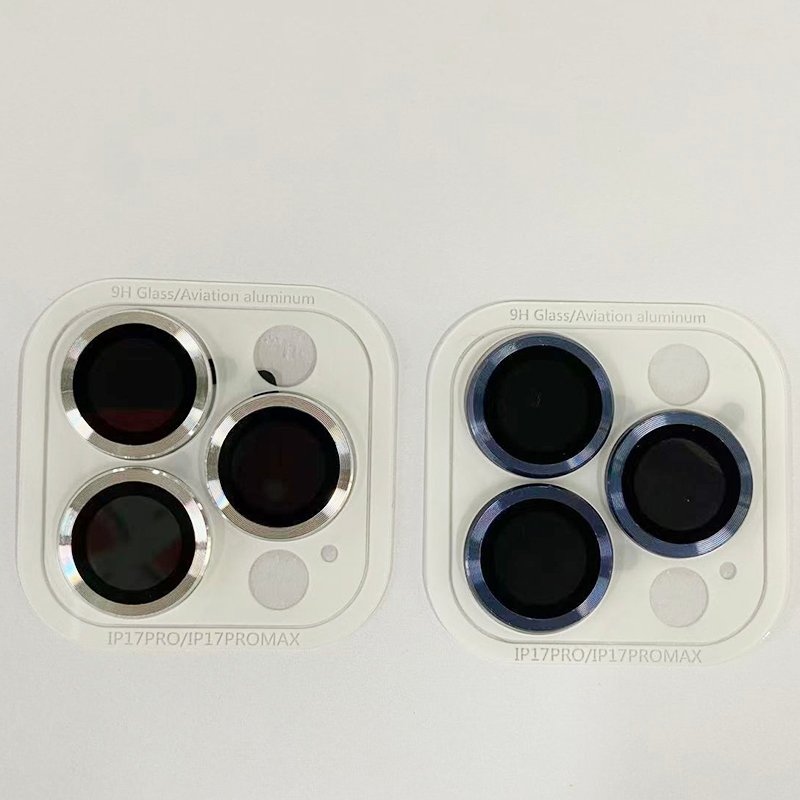 CD pattern combo camera lens protector for iPhone 17 Pro