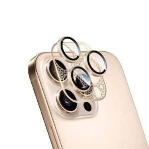 Ultra-thin nickel camera lens protector for iPhone 14 Pro