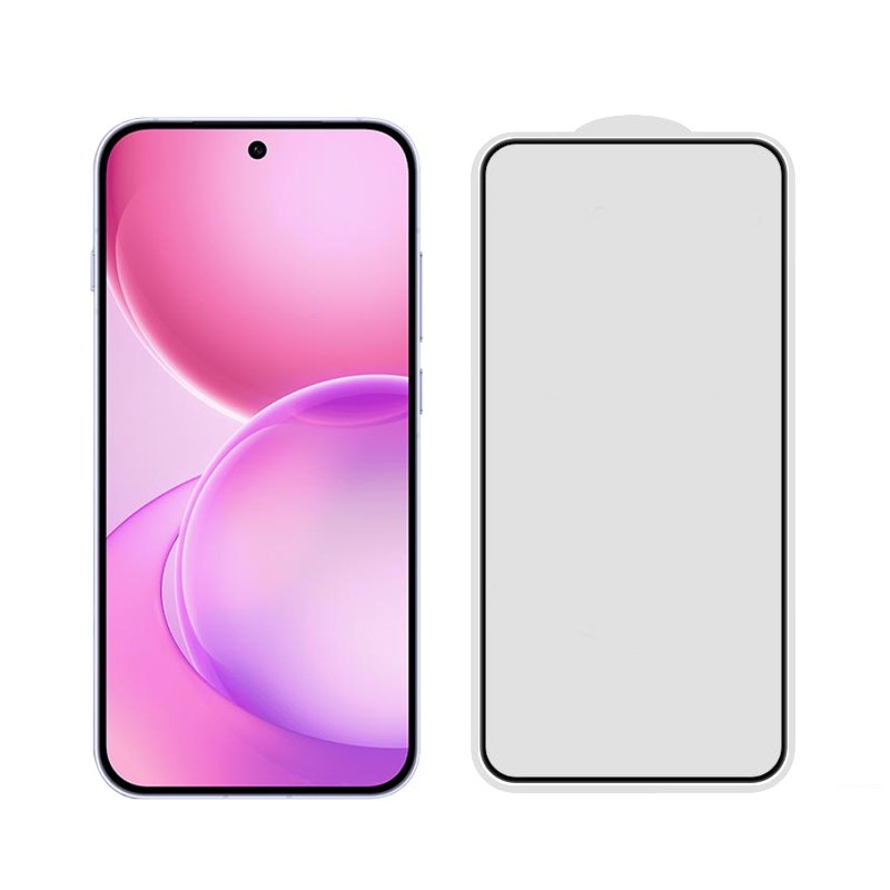 for Oppo Reno16 full glue black tempered glass screen protector