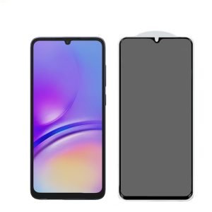 for Samsung A05 full glue tempered glass screen protector privacy