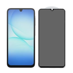 for Samsung A17 full glue tempered glass screen protector privacy