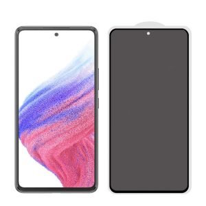 for Samsung A53 privacy tempered glass screen protector