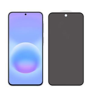 for Samsung A57 privacy tempered glass screen protector