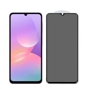 for Samsung M17e privacy tempered glass screen protector