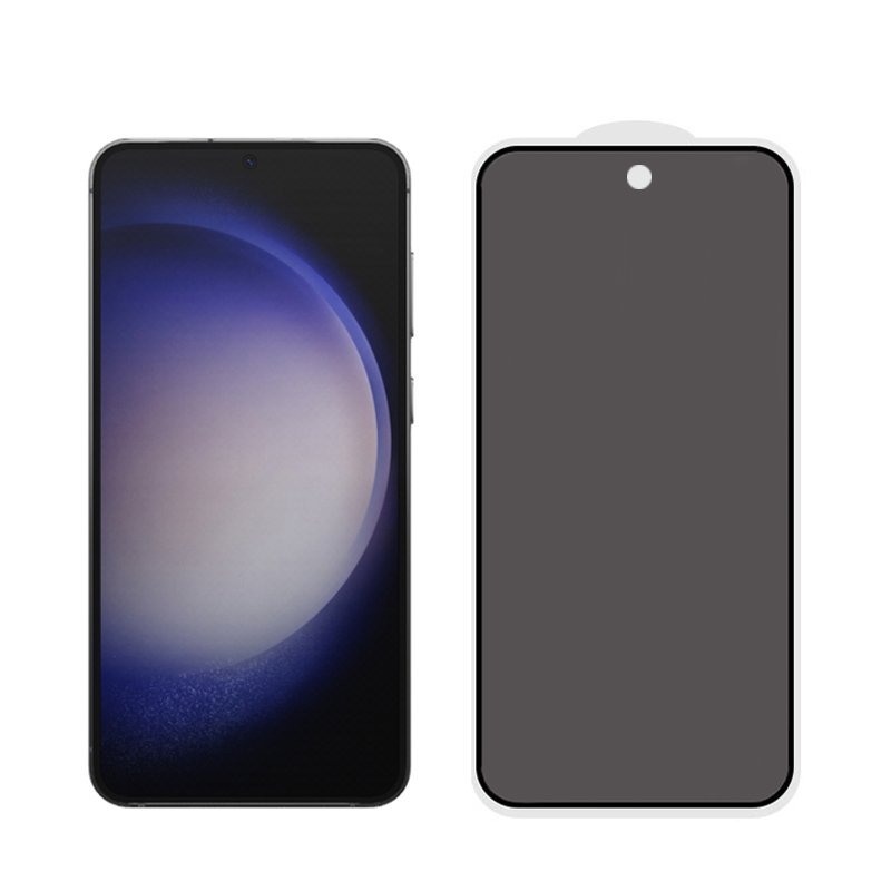 for Samsung S23+ privacy tempered glass screen protector