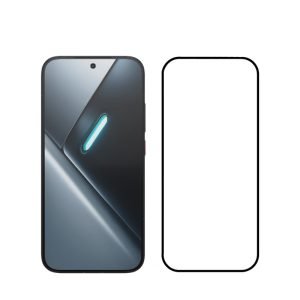 for Xiaomi Poco X8 Pro full glue black tempered glass screen protector