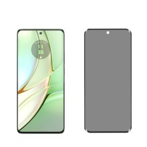 3D curved privacy tempered glass for Motorola Edge 40