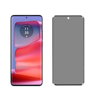 3D curved privacy tempered glass for Motorola Edge 50 Pro