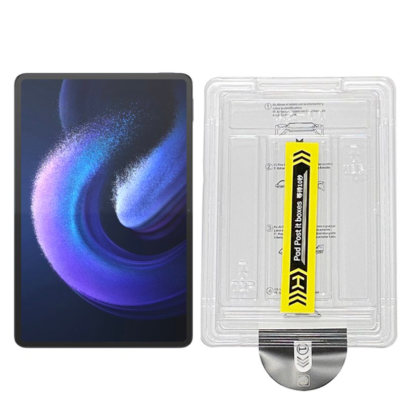 Glass Screen Protector for Xiaomi Pad 6 with easy-apply applicator tray- 1