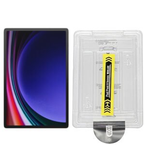 Tempered glass screen protector applicator for Samsung Tab S9+ 12.4'' -1