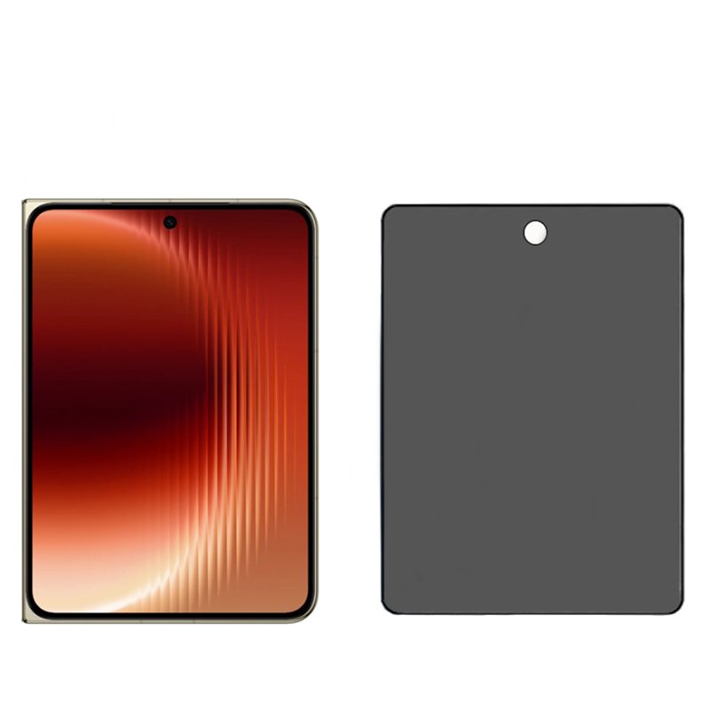 for Huawei Pura X Max privacy black tempered glass screen protector