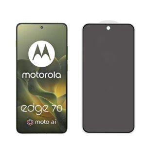 for Motorola Edge 70 privacy tempered glass anti-spy screen protector