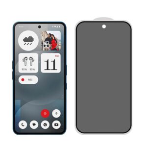 for Nothing Phone (3a) privacy tempered glass screen protector
