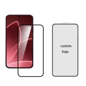 for Oppo F33 Pro anti-static black tempered glass screen protector