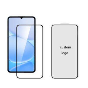 for Realme Note 80 anti-static black tempered glass screen protector