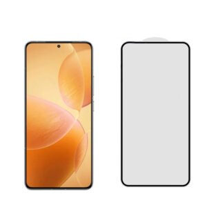 for Xiaomi Redmi 17 mobile screen protector, tempered glass, full glue black
