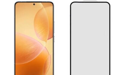 for Xiaomi Redmi 17 mobile screen protector, tempered glass, full glue black