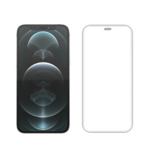for iPhone 12 borderless tempered glass screen protector