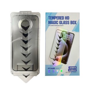 for iPhone 15 Pro max privacy tempered glass installation tool