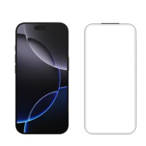 for iPhone 16 Pro borderless tempered glass screen protector