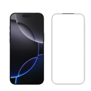 for iPhone 16 Pro max borderless tempered glass screen protector