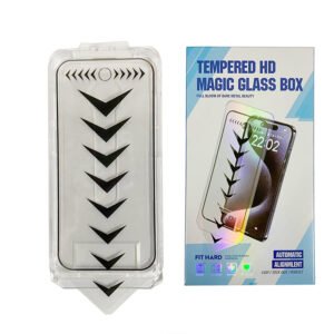 for iPhone 16 Pro tempered glass installation tool