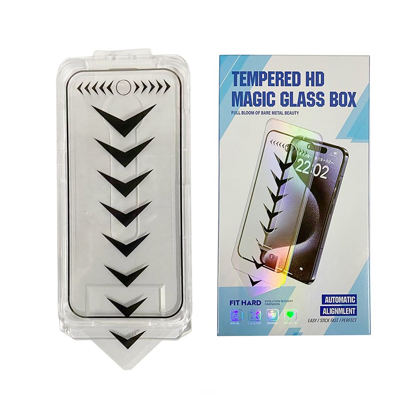 for iPhone 16 Pro tempered glass installation tool