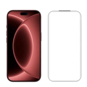 for iPhone 18 Pro max borderless tempered glass screen protector
