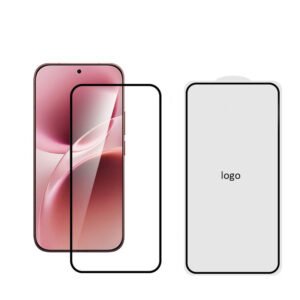 for vivo V70 anti-static black tempered glass screen protector