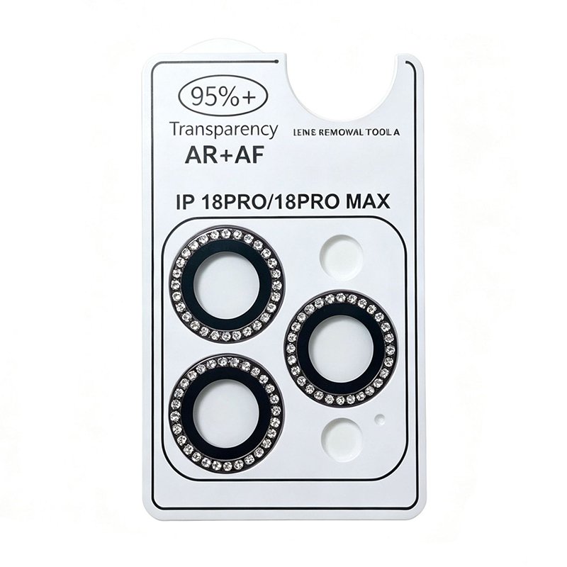 AR+AF diamond camera lens ring for iPhone 18 Pro