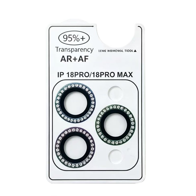 AR+AF diamond camera lens ring for iPhone 18 Pro