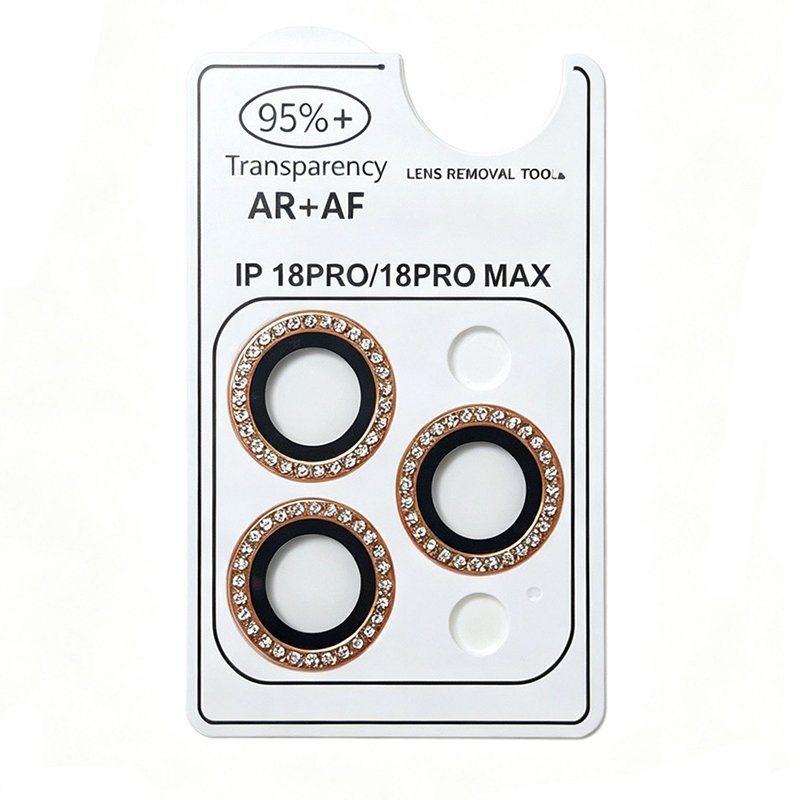 AR+AF diamond camera lens ring for iPhone 18 Pro